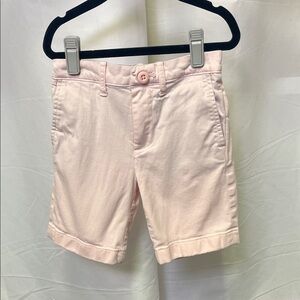 J. Crew Crewcuts boys Soft Pink chino Shorts size 5